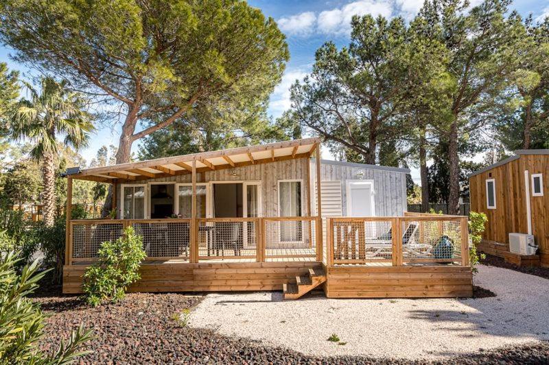 Camping L'Oasis Et California Hotel Le Barcarès Exterior foto